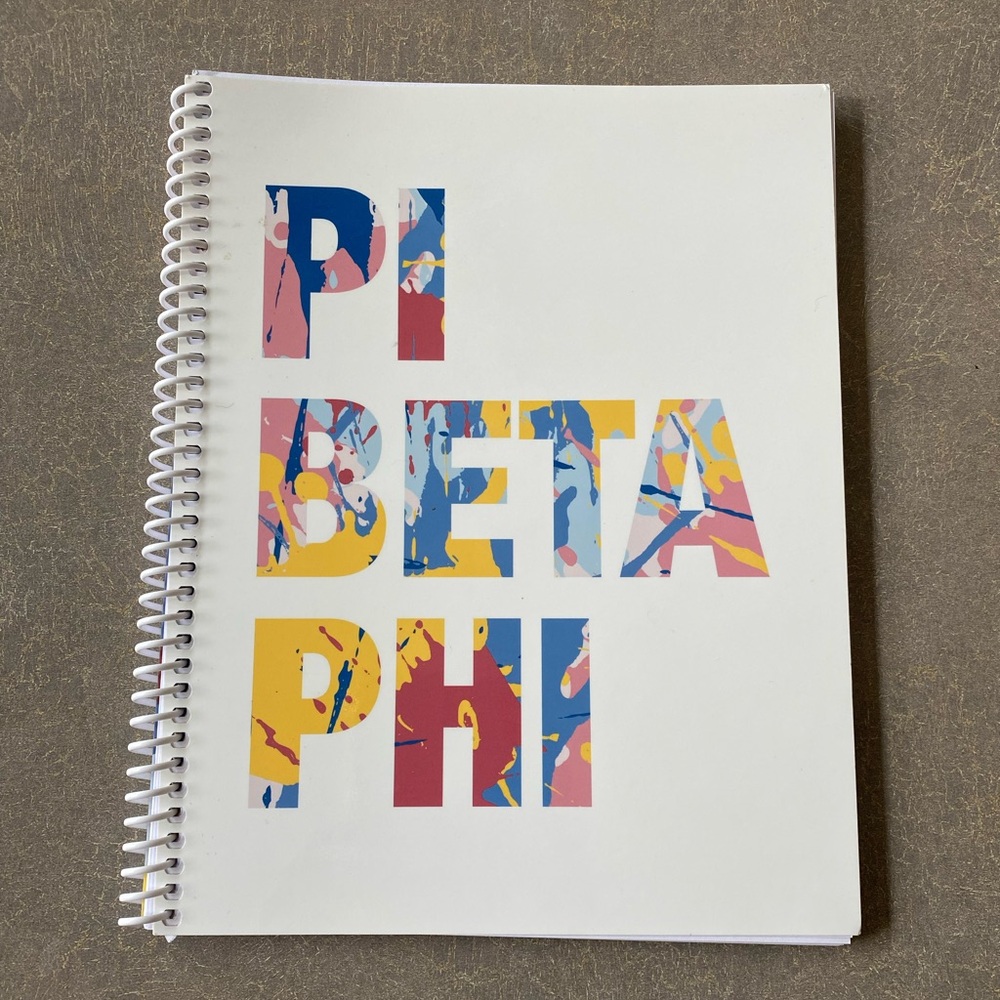 Pi Beta Phi Notebook